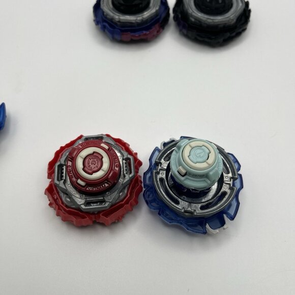Authentic Hasbro Beyblade Burst Turbo Lot Phoenix, Valtryek, Luinor + Launchers - Picture 8 of 11